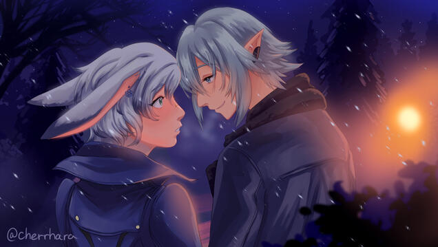 Portrait, scene, rendered